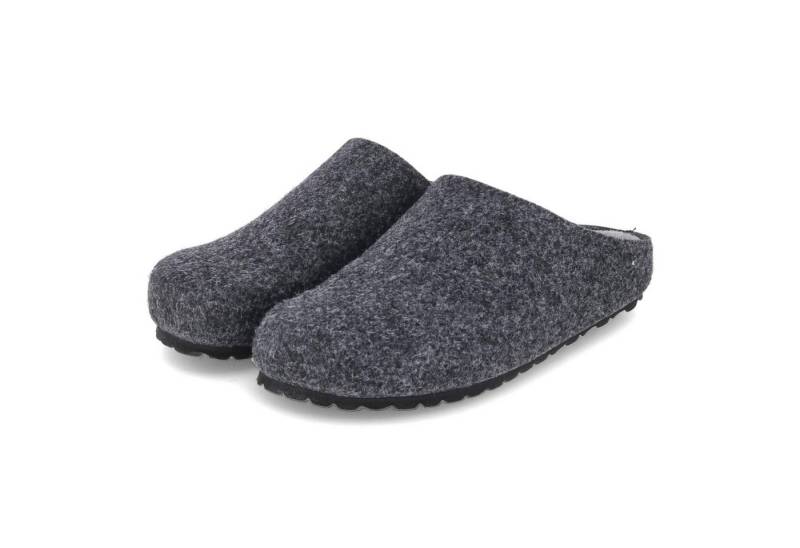 Beliano Beliano - male - 0266 640/ 484 antra - Filz - anthrazit Pantolette von Beliano