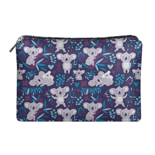 Belidome Damen Make-up Taschen Handtasche Geldbörse für Frauen, Koala, Einheitsgröße von Belidome