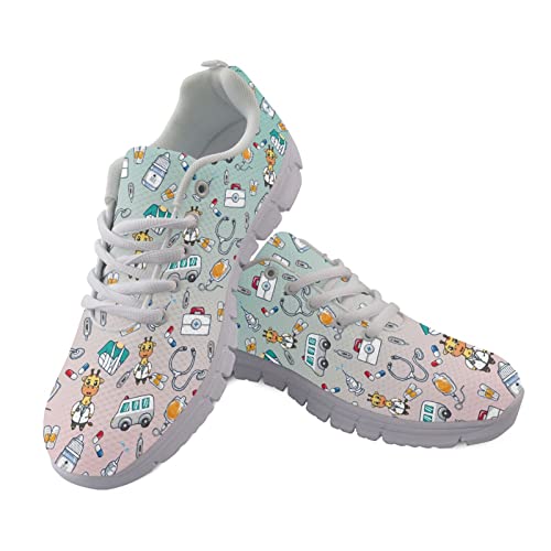 Belidome Medical Giraffe Damen Turnschuhe Herren Laufschuhe Atmungsaktive Laufschuhe von Belidome