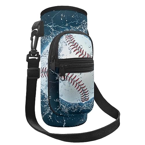 Belidome Softball Wasserflasche Halter Tasche für Männer Frauen Mädchen Jungen Crossbody Tragetasche Handtaschen von Belidome