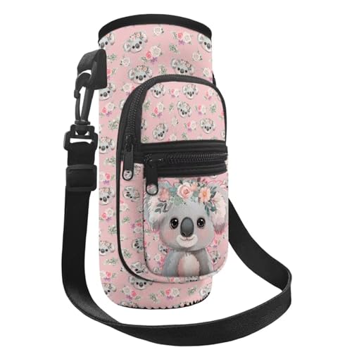 Belidome Wasserflaschenhalter Tasche mit Gurttaschen für Kinder und Jungen, Koala, Einheitsgröße von Belidome