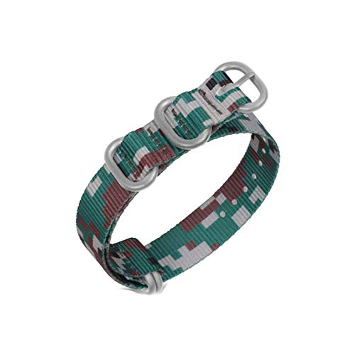 18mm 20mm 22mm 24mm 26mm Camouflage Nylonband NATO Canvas Sport-Uhrenarmband-Handgelenk-Band-Armband Zubehör, 18mm von Believewang