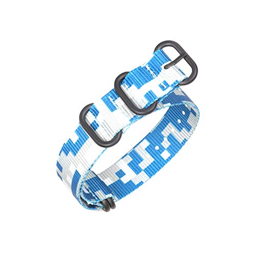 18mm 20mm 22mm 24mm 26mm Camouflage Nylonband NATO Canvas Sport-Uhrenarmband-Handgelenk-Band-Armband Zubehör, 18mm von Believewang