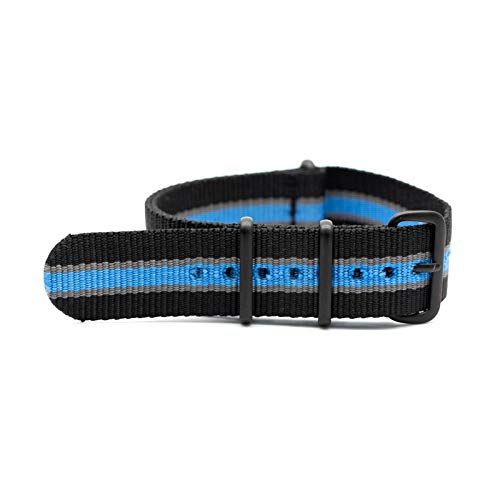 Breathable Segeltuch-Uhrenarmband 18mm/20mm/22mm/24mm Nylongürtel für Männer/Frauen Ersatz-Armband, 18mm Breathable Segeltuch-Uhrenarmband 18mm/20mm/22mm/24mm Nylongürtel für Männer/Frauen Ersatz-Armband, 18mm von Believewang