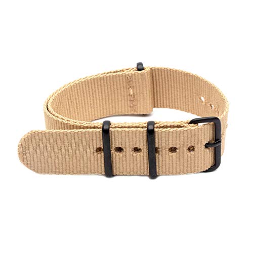 Breathable Segeltuch-Uhrenarmband 18mm/20mm/22mm/24mm Nylongürtel für Männer/Frauen Ersatz-Armband, 20mm Breathable Segeltuch-Uhrenarmband 18mm/20mm/22mm/24mm Nylongürtel für Männer/Frauen Ersatz-Armband, 20mm von Believewang