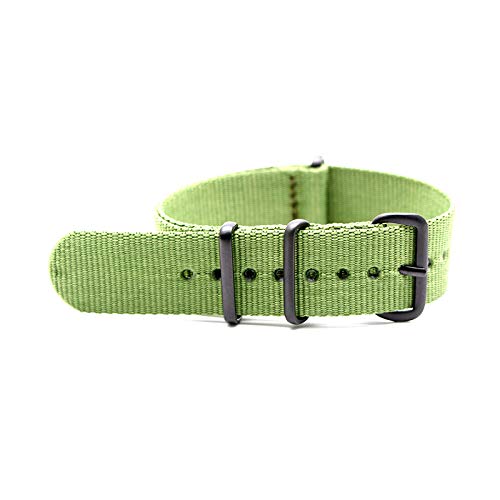 Breathable Segeltuch-Uhrenarmband 18mm/20mm/22mm/24mm Nylongürtel für Männer/Frauen Ersatz-Armband, 22mm Breathable Segeltuch-Uhrenarmband 18mm/20mm/22mm/24mm Nylongürtel für Männer/Frauen Ersatz-Armband, 22mm von Believewang