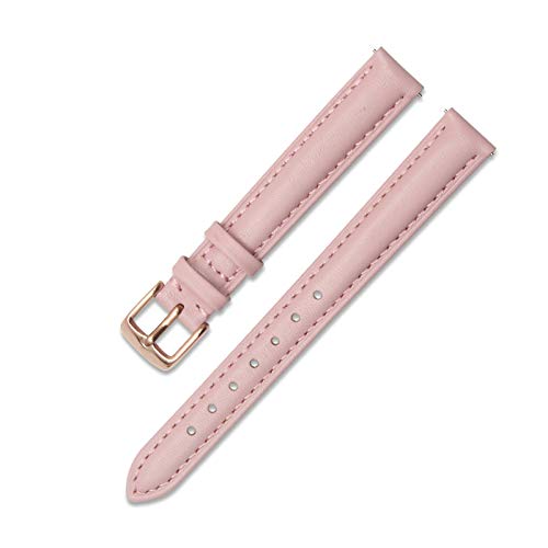 Damen Kalbsleder-Bügel-Uhr-Zubehör Pin-Wölbungs-Bügel 12mm-20mm mit Rose Gold Buckle Uhren Zubehör, 13mm Damen Kalbsleder-Bügel-Uhr-Zubehör Pin-Wölbungs-Bügel 12mm-20mm mit Rose Gold Buckle Uhren Zubehör, 13mm von Believewang