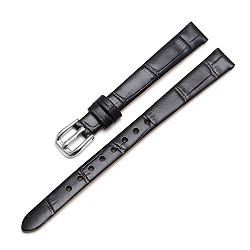Echter Lederband Ersatz Gürtel Lady Small Size-Kuh-Leder-Armband 6mm/8mm/10mm, 10mm von Believewang