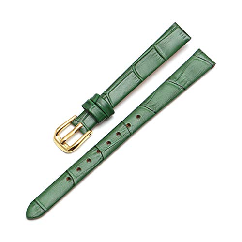 Echter Lederband Ersatz Gürtel Lady Small Size-Kuh-Leder-Armband 6mm/8mm/10mm, 6mm von Believewang