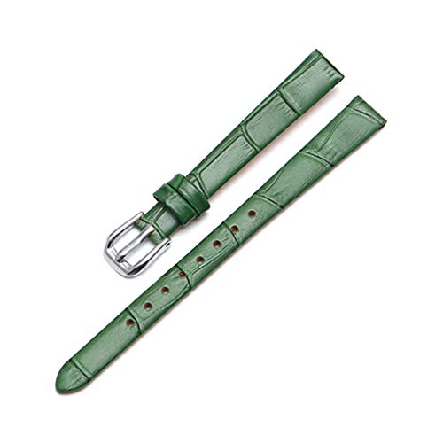 Echter Lederband Ersatz Gürtel Lady Small Size-Kuh-Leder-Armband 6mm/8mm/10mm, 6mm von Believewang