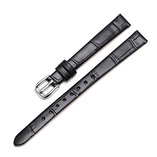 Echter Lederband Ersatz Gürtel Lady Small Size-Kuh-Leder-Armband 6mm/8mm/10mm, 8mm von Believewang