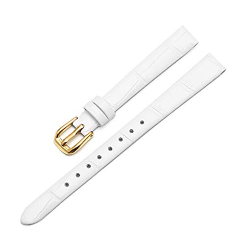 Echter Lederband Ersatz Gürtel Lady Small Size-Kuh-Leder-Armband 6mm/8mm/10mm, 8mm von Believewang