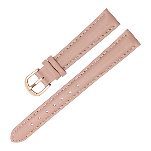 Echtes Leder-Armband 14mm/16mm/18mm/20mm Soft-Uhrenarmband-Uhr der Frauen Ersatz Gürtel, 16mm von Believewang