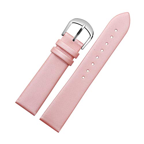 Echtes Leder-Uhrenarmband 10mm-20mm Armband Uhr Ersatz-Gürtel Damen-Armbanduhr Zubehör, 10mm von Believewang