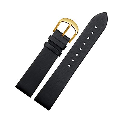 Echtes Leder-Uhrenarmband 10mm-20mm Armband Uhr Ersatz-Gürtel Damen-Armbanduhr Zubehör, 20mm von Believewang