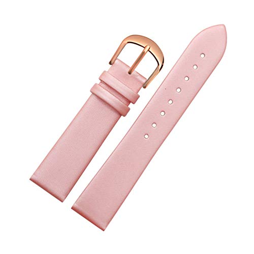 Echtes Leder-Uhrenarmband 10mm-20mm Armband Uhr Ersatz-Gürtel Damen-Armbanduhr Zubehör, 20mm von Believewang