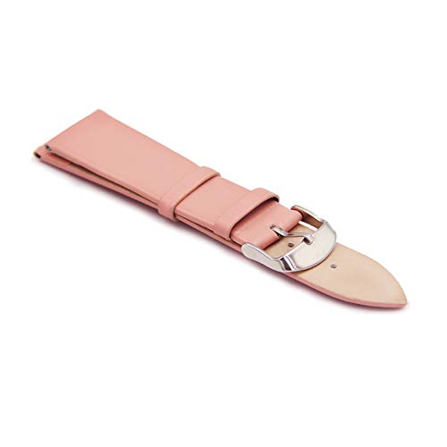 Echtes Leder-Uhrenarmband 12mm-22mm Uhren Zubehör Damen/Herren-Uhr-Ersatz-Gürtel, 16mm von Believewang