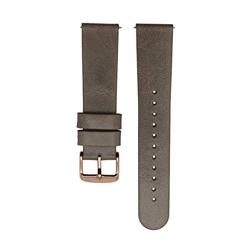 Echtes Leder-Uhrenarmband 18mm/20mm/22mm Armband Quick Release-Uhrenarmband-Uhren Zubehör, 18mm von Believewang