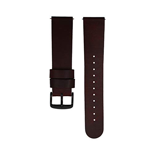 Echtes Leder-Uhrenarmband 18mm/20mm/22mm Armband Quick Release-Uhrenarmband-Uhren Zubehör, 20mm von Believewang