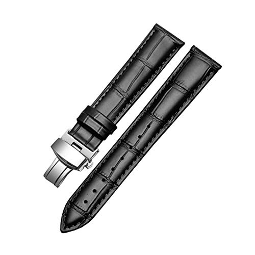 Leder Uhrenarmbänder 12mm-20mm Ersatzband für Männer und Frauen Uhren Zubehör, 12mm von Believewang