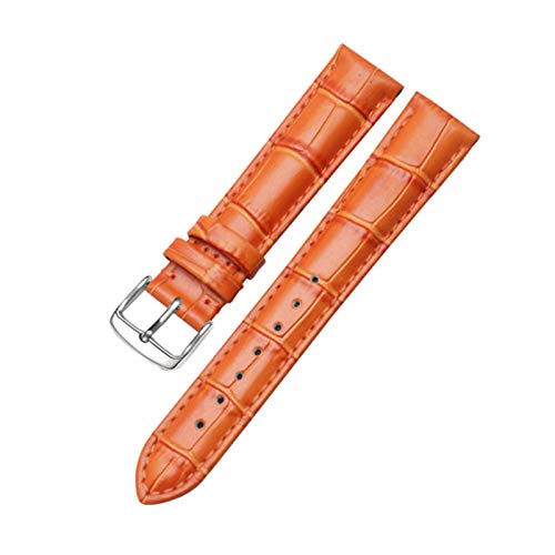 Leder Uhrenarmbänder 12mm-20mm Ersatzband für Männer und Frauen Uhren Zubehör, 12mm von Believewang