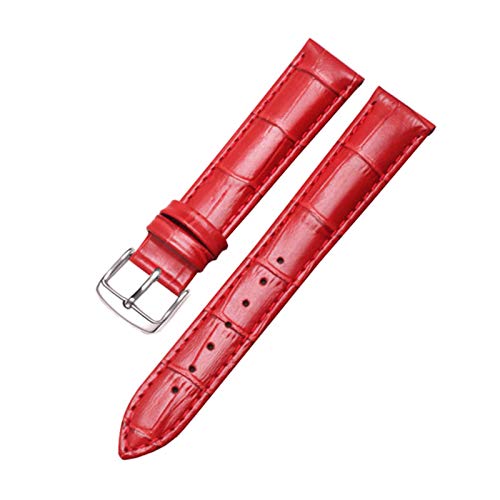 Leder Uhrenarmbänder 12mm-20mm Ersatzband für Männer und Frauen Uhren Zubehör, 12mm von Believewang