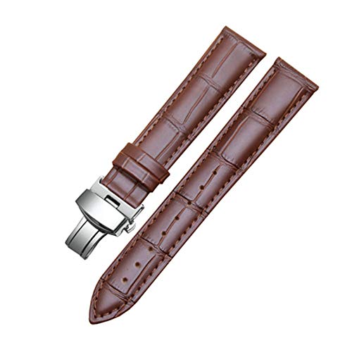 Leder Uhrenarmbänder 12mm-20mm Ersatzband für Männer und Frauen Uhren Zubehör, 13mm von Believewang