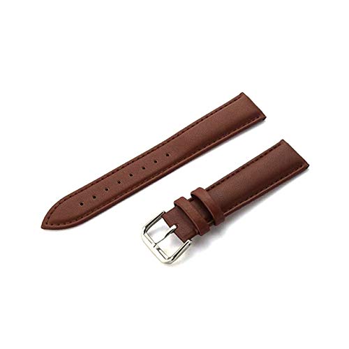 Leder Uhrenarmbänder 12mm-24mm weiche Plain Weave Bügelpin-Wölbungs-Bügel-Männer/Damen Uhren Zubehör, 14mm von Believewang