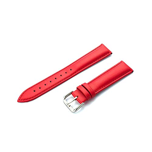 Leder Uhrenarmbänder 12mm-24mm weiche Plain Weave Bügelpin-Wölbungs-Bügel-Männer/Damen Uhren Zubehör, 18mm Leder Uhrenarmbänder 12mm-24mm weiche Plain Weave Bügelpin-Wölbungs-Bügel-Männer/Damen Uhren Zubehör, 18mm von Believewang