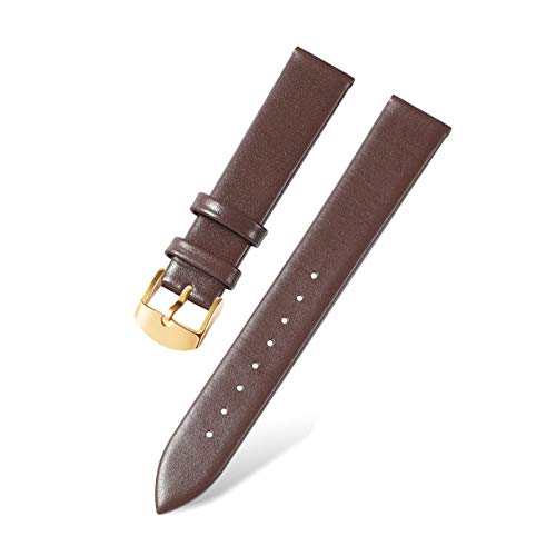 Uhren Zubehör 10mm-22mm-echtes Leder-Uhrenarmband-Soft-Plain Weave-Bügel-Uhr-Zubehör, 20mm Uhren Zubehör 10mm-22mm-echtes Leder-Uhrenarmband-Soft-Plain Weave-Bügel-Uhr-Zubehör, 20mm von Believewang