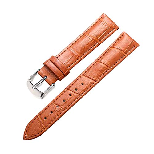 Uhren Zubehör Armband Gürtel Frau Uhrenarmbänder Lederarmband Uhrenarmband 12mm-24mm, 18mm von Believewang