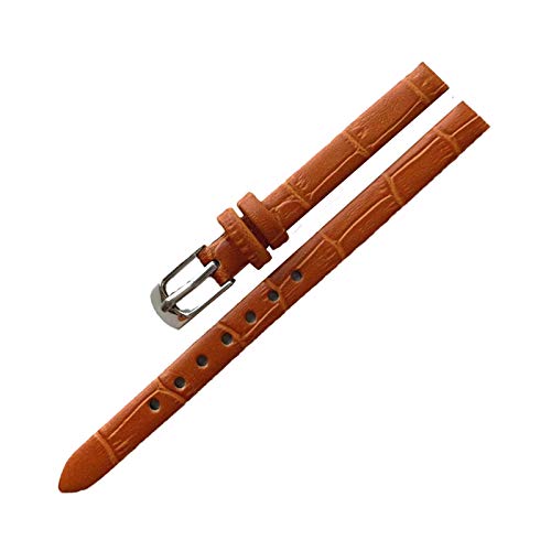 Uhren Zubehör Gürtel Damen Jahrgang Uhrenarmbänder Lederarmband Uhrenarmband 8mm/10mm Dornschliesse, 10mm Uhren Zubehör Gürtel Damen Jahrgang Uhrenarmbänder Lederarmband Uhrenarmband 8mm/10mm Dornschliesse, 10mm von Believewang