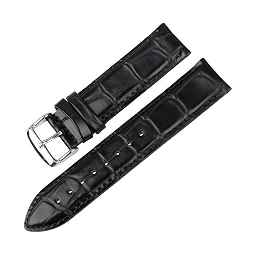 Uhren Zubehör echtes Leder-Uhrenarmband 16mm/17mm/18mm/19mm/20mm Armband, 13mm von Believewang