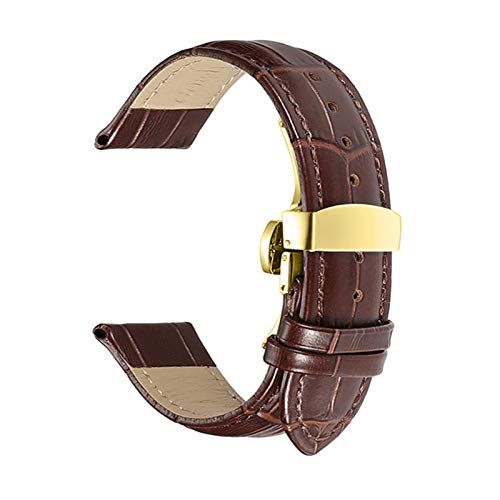 Uhrenarmbänder Lederarmband 18mm 19mm 20mm 21mm 22mm 24mm Uhr-Ersatz-Gürtel, 16mm Uhrenarmbänder Lederarmband 18mm 19mm 20mm 21mm 22mm 24mm Uhr-Ersatz-Gürtel, 16mm von Believewang