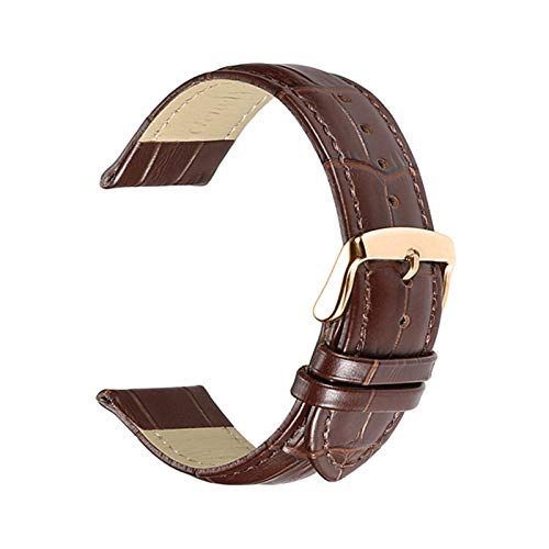 Uhrenarmbänder Lederarmband 18mm 19mm 20mm 21mm 22mm 24mm Uhr-Ersatz-Gürtel, 19mm Uhrenarmbänder Lederarmband 18mm 19mm 20mm 21mm 22mm 24mm Uhr-Ersatz-Gürtel, 19mm von Believewang