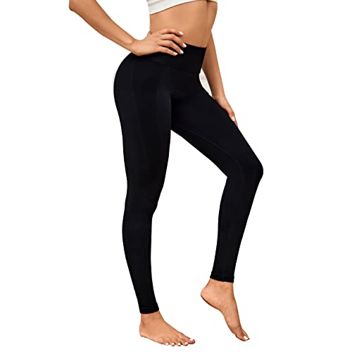 Belisy Damen High Waist Gym Fitness Sports Leggings Workout Opaque Push Up Slim Booty Yoga Hosen von Belisy