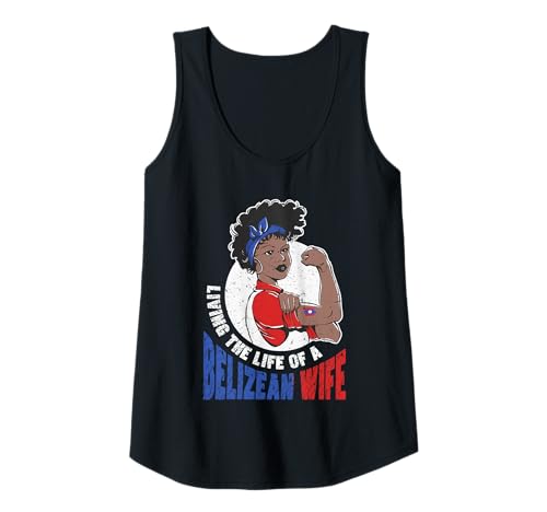 Damen Belize Belizische Wurzel Belizean Belizean Wife Tank Top Damen Belize Belizische Wurzel Belizean Belizean Wife Tank Top von Belizisches Erbe