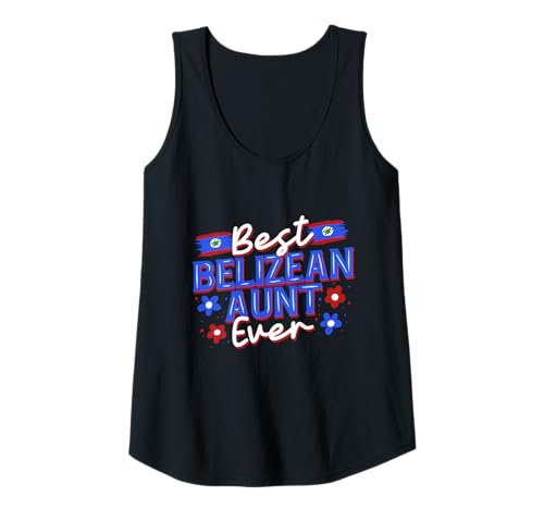 Damen Belize Belizische Wurzel Belizean Best Belizean Aunt Tank Top Damen Belize Belizische Wurzel Belizean Best Belizean Aunt Tank Top von Belizisches Erbe