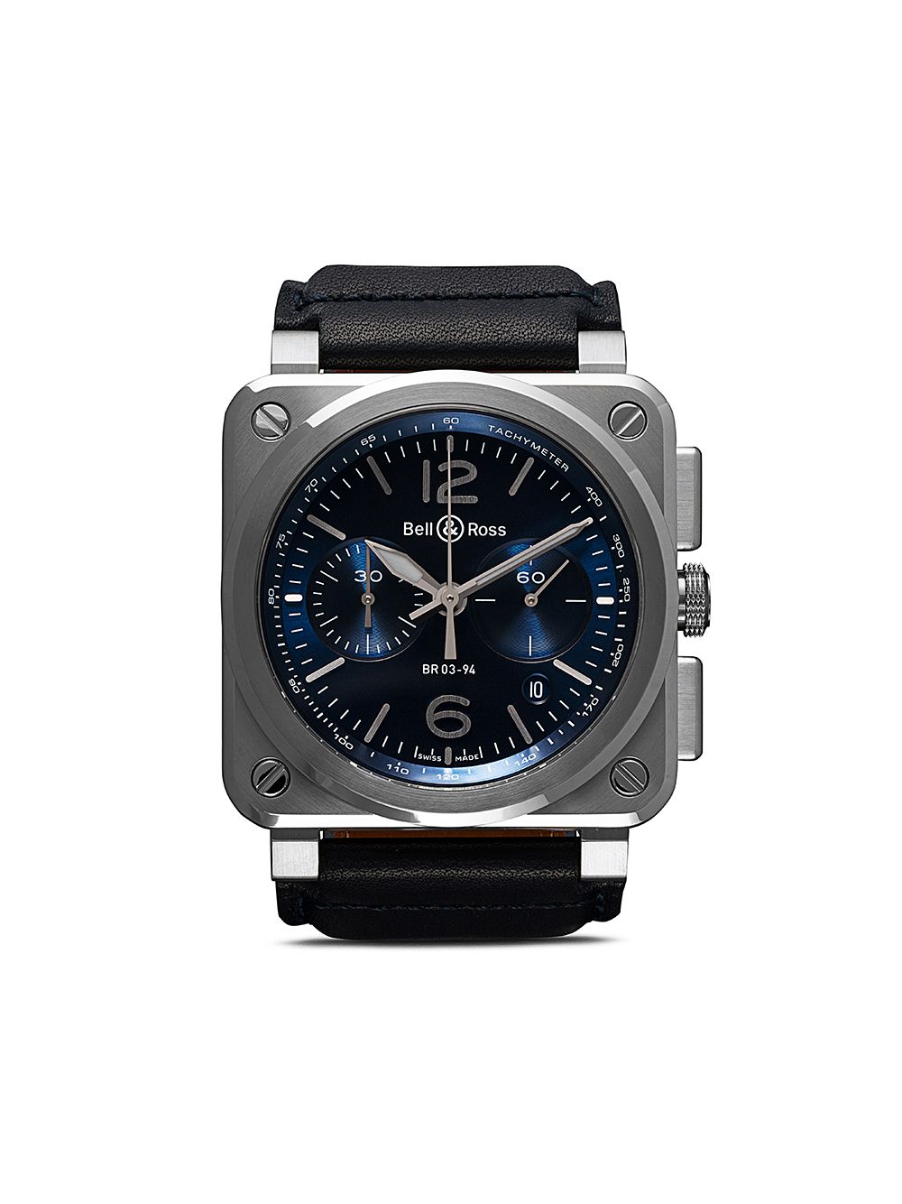 Bell & Ross BR 03-94 Blue Steel, 42mm - Blau von Bell & Ross