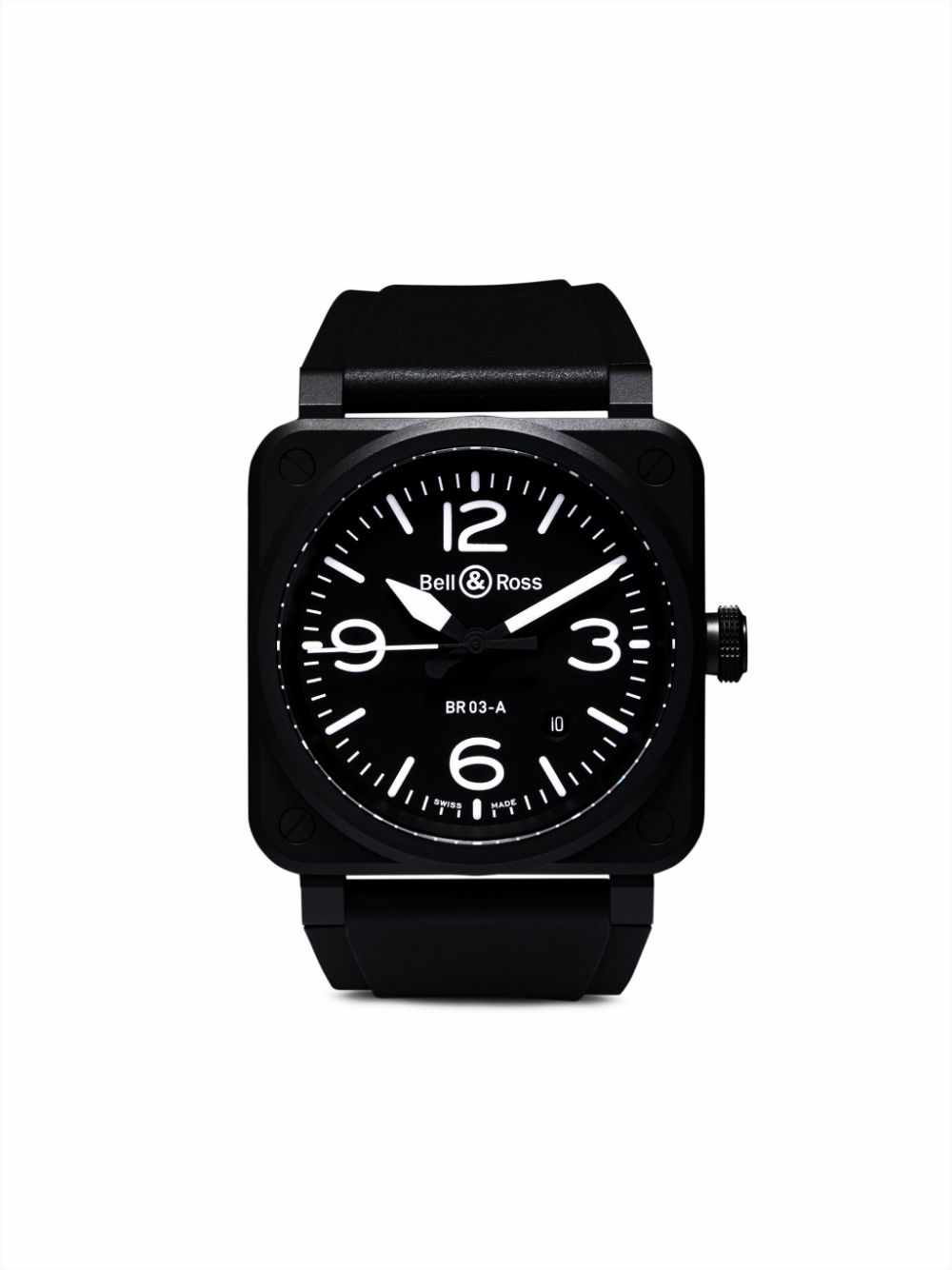 Bell & Ross BR03 41mm - Schwarz von Bell & Ross