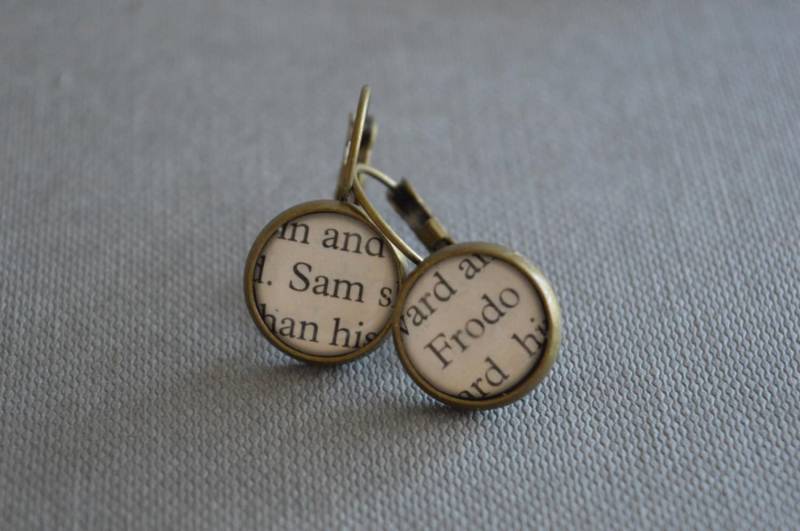 Frodo Und Sam Ohrringe von BellBookAndScandal