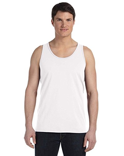 Bella Unisex Jersey Tank Top, Größe:M, Farbe:White von Bella+Canvas