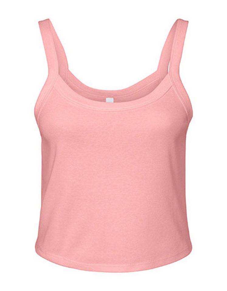Bella + Canvas Crop-Top 1er/2er Pack - Kurzes Spaghetti Träger Top / Spaghettiträgertop (1-tlg) Gr. XS bis XXL- bauchfrei von Bella + Canvas