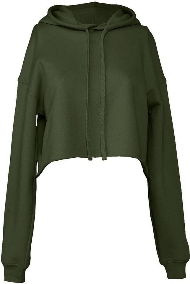 Bella + Canvas Kapuzenpullover Women's Cropped Fleece Hoodie - Damen von Bella + Canvas