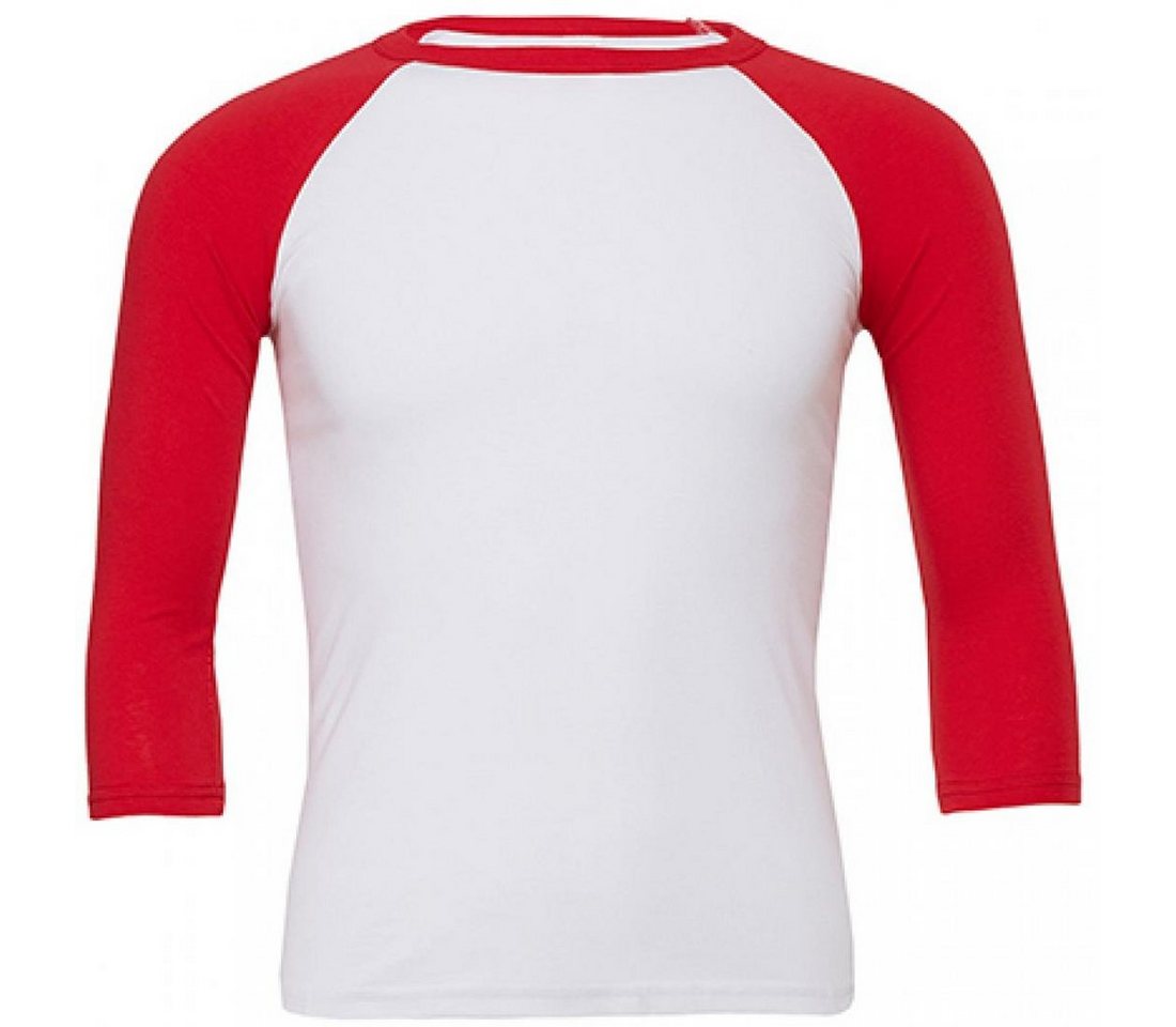 Bella + Canvas Langarmshirt Herren 3 / 4 Sleeve Baseball T-Shirt von Bella + Canvas