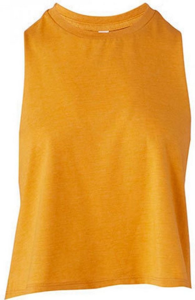 Bella + Canvas Tanktop Damen Racerback Cropped Tank von Bella + Canvas