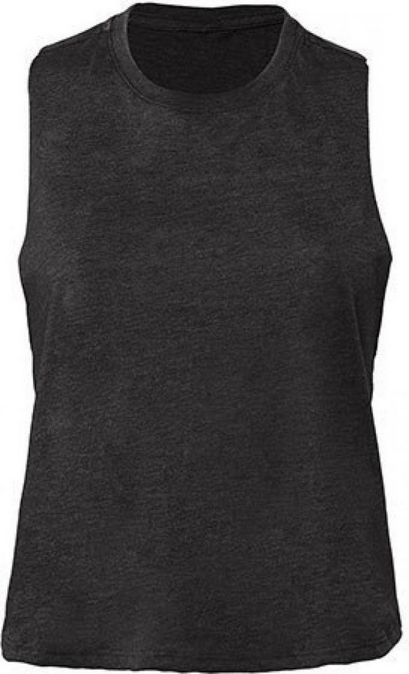 Bella + Canvas Tanktop Damen Racerback Cropped Tank von Bella + Canvas