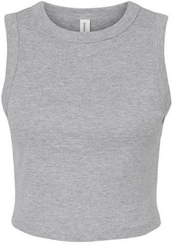 Bella + Canvas Tanktop Women´s Micro Rib Muscle Crop Tank Damen Top von Bella + Canvas