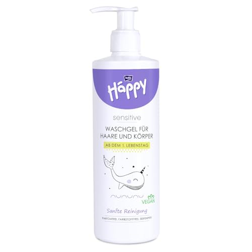 bella baby Happy Sensitive Waschgel für Haare und Körper 400 ml von Bella Baby Happy