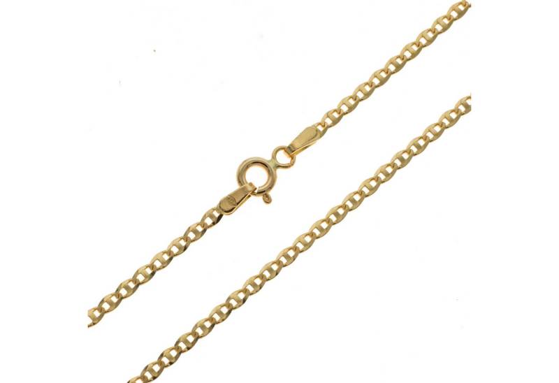 Bella Carina Goldkette Kette aus 585 Gold 14 Karat Traversino 1,9 mm Breite, 585 Gold von Bella Carina